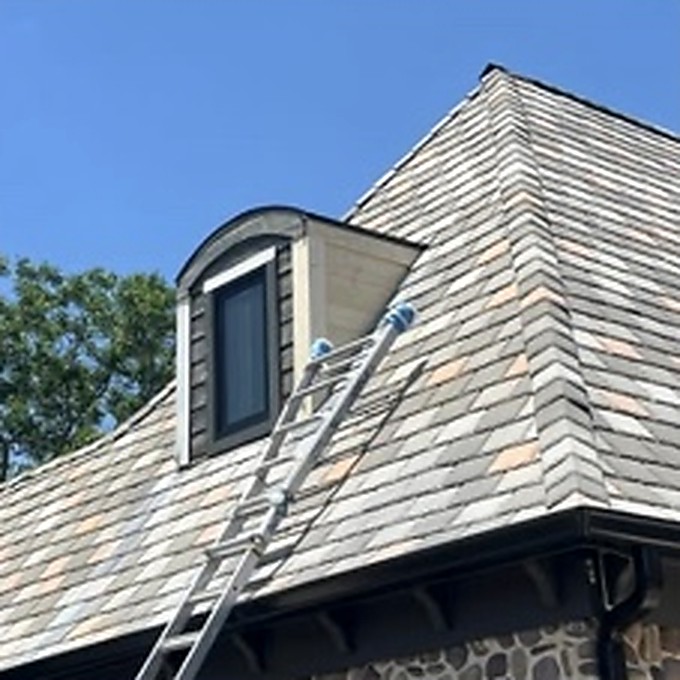 Exterior house improvement detail